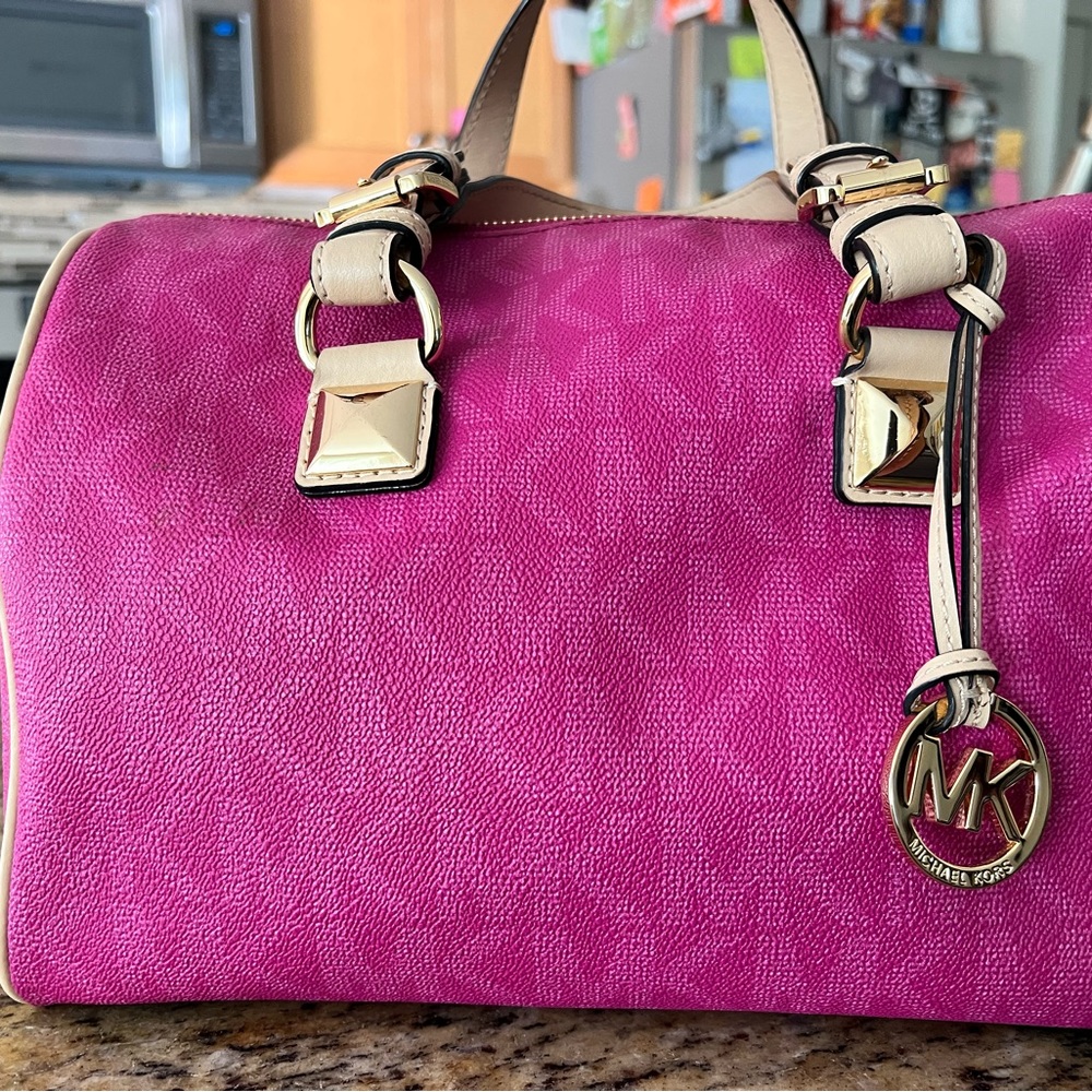 Brand new, hot pink, Michael Kors bag with tags